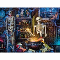 Vermont Christmas Company Skelton's Stew Jigsaw Puzzle