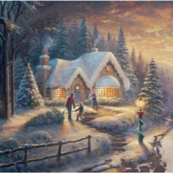 Craft Buddy Country Christmas Paint-by-Number Kit