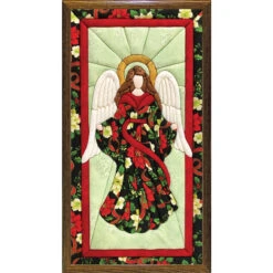 Quilt Magic Christmas Angel No-Sew Quilt Kit