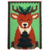 Herrschners Christmas Holly Reindeer Pony Bead Kit