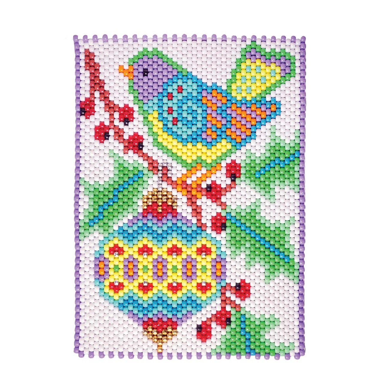 Herrschners Christmas Tweets Pony Bead Kit 1 Herrschners Christmas Tweets Pony Bead Kit