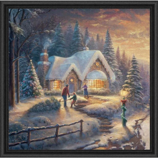 Craft Buddy Country Christmas Kit & Frame Paint-by-Number Kit -Eurographics || Diamond Dotz || Eeboo Store 519656 60213.1693461024