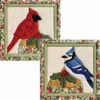 Quilt Magic Christmas Cardinal & Bluejay, Set Of 2 No-Sew Quilt Kit