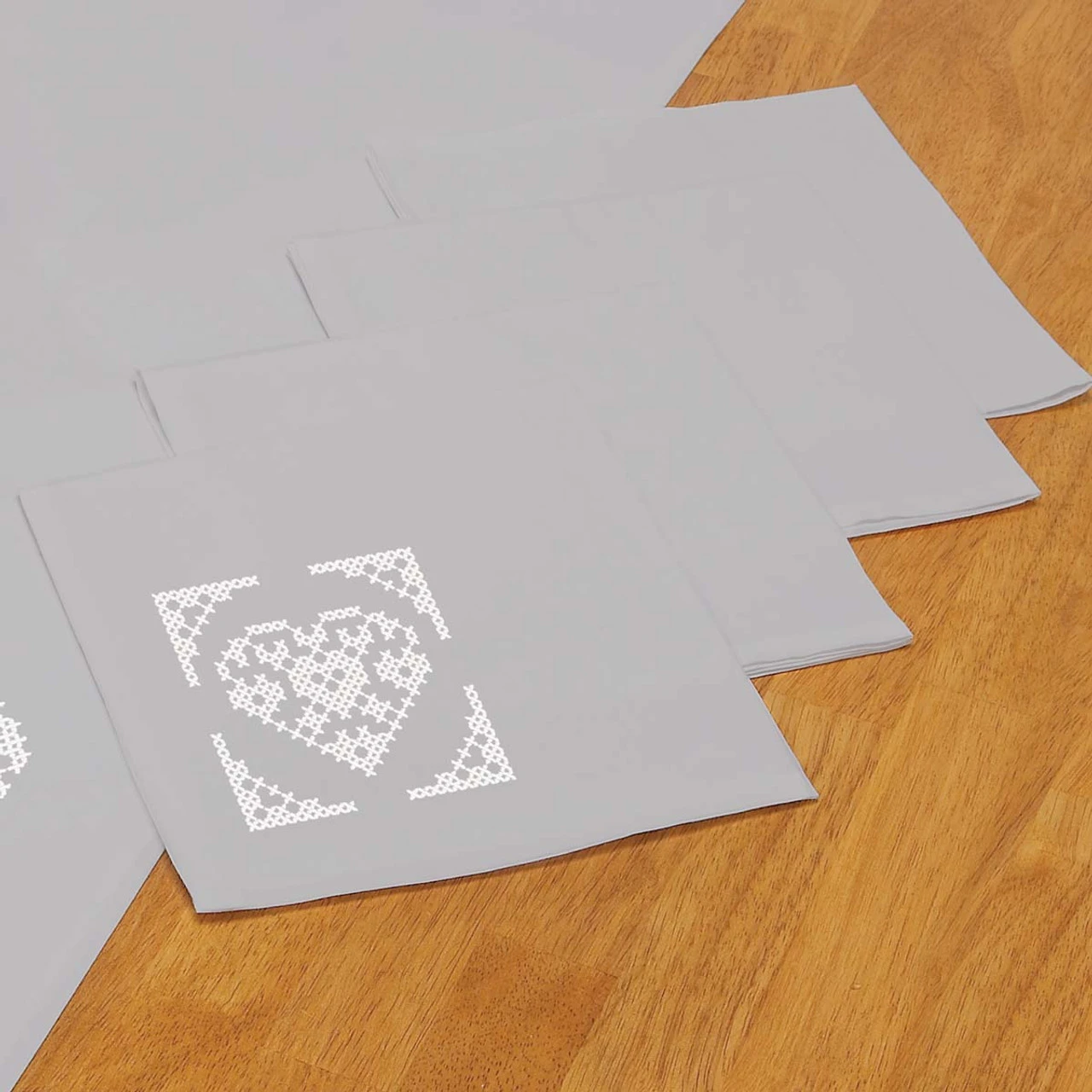 Herrschners Christmas Wonderland Napkins Stamped Cross-Stitch 1 Herrschners Christmas Wonderland Napkins Stamped Cross-Stitch