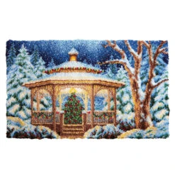 Herrschners Christmas Glow Latch Hook Kit