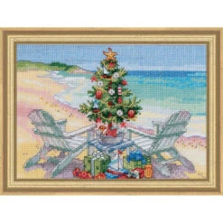 Dimensions Christmas On The Beach Counted Cross-Stitch Kit
