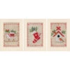 Vervaco Christmas Motif Greeting Cards Counted Cross-Stitch Kit