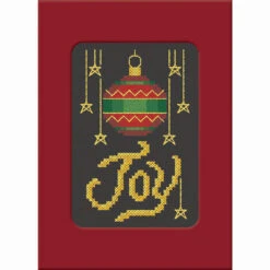 Herrschners Joy Of Christmas Greeting Cards Counted Cross-Stitch Kit -Eurographics || Diamond Dotz || Eeboo Store 561244 4 51946.1661893474