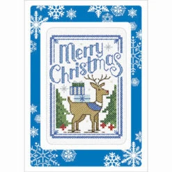 Herrschners Christmas Cheer Greeting Cards Counted Cross-Stitch Kit -Eurographics || Diamond Dotz || Eeboo Store 561376 3 87325.1693465939