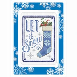 Herrschners Christmas Cheer Greeting Cards Counted Cross-Stitch Kit -Eurographics || Diamond Dotz || Eeboo Store 561376 4 11346.1693465940