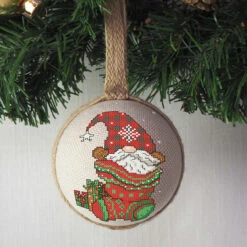 Craftways Gnomes Christmas Ornament Covers Counted Cross-Stitch Kit -Eurographics || Diamond Dotz || Eeboo Store 561385 4 87905.1693465959