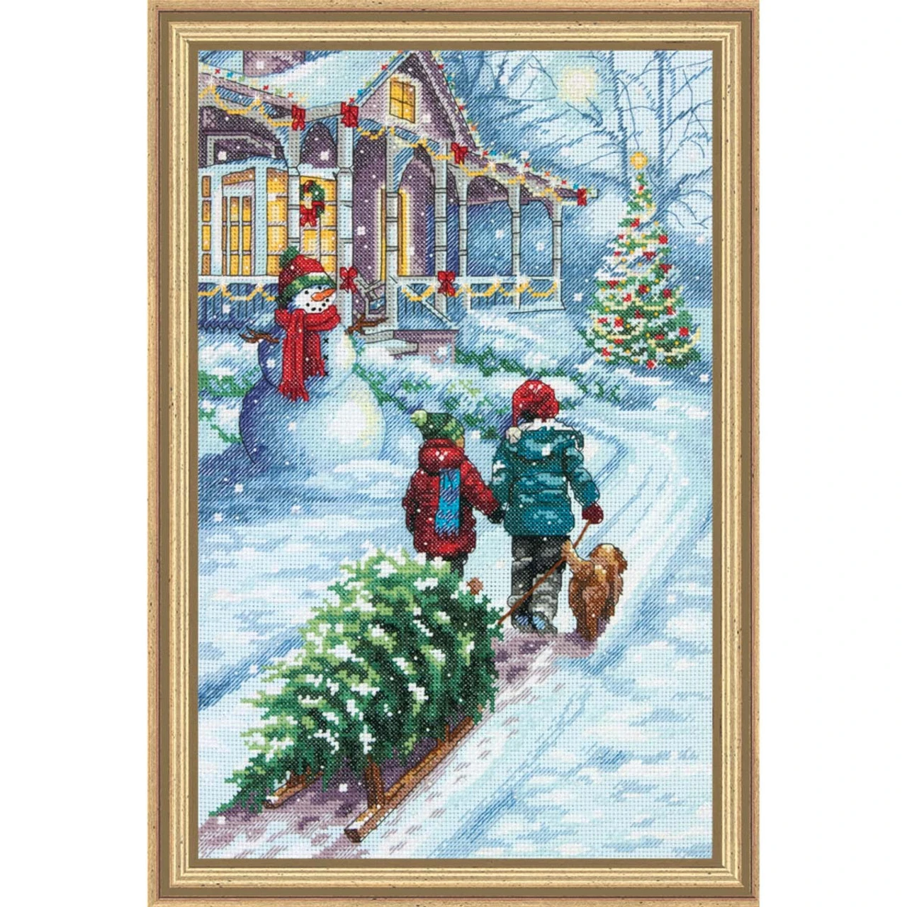 Dimensions Christmas Tradition Counted Cross-Stitch Kit 1 Dimensions Christmas Tradition Counted Cross-Stitch Kit