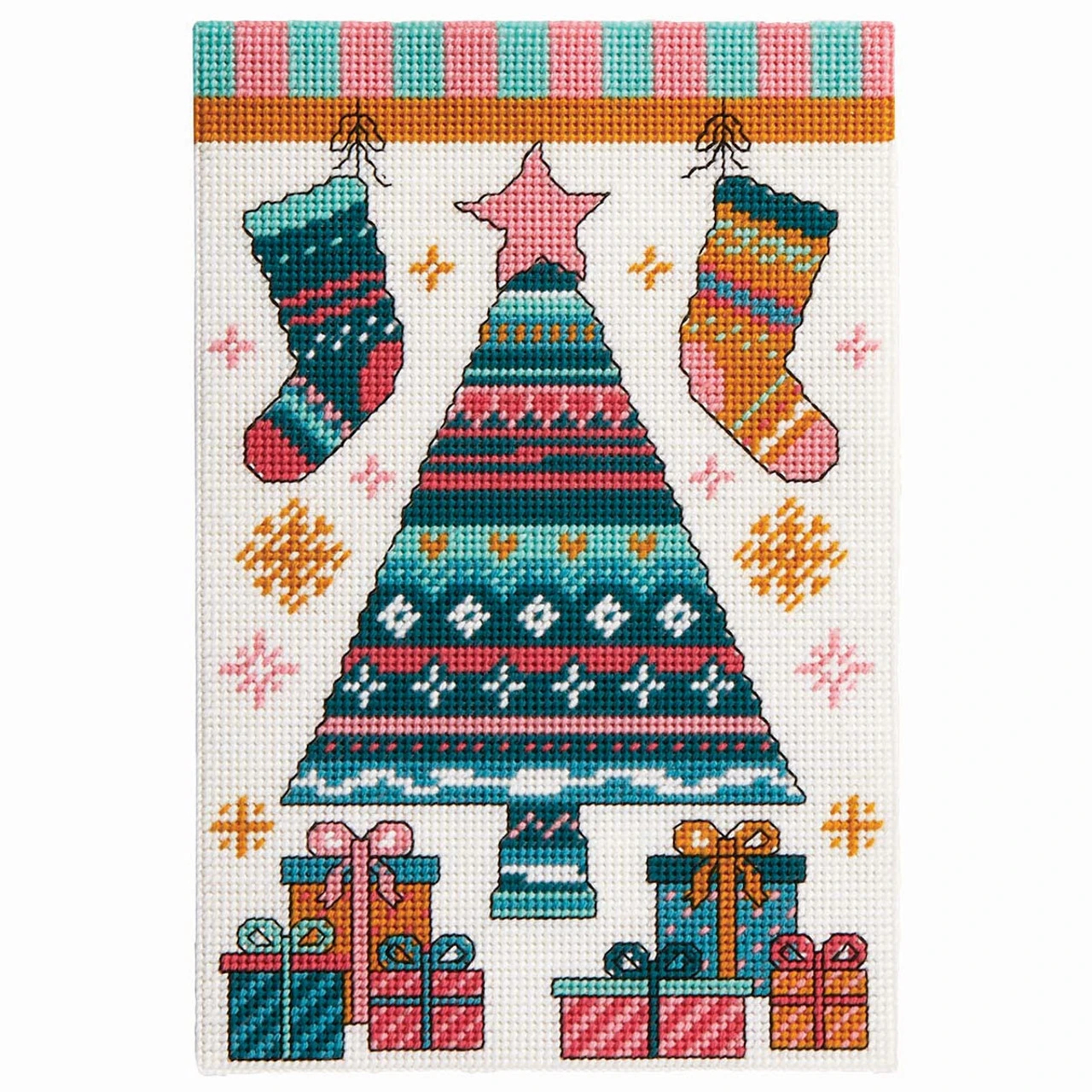 Herrschners Christmas Whimsy Wall Hanging Plastic Canvas Kit 1 Herrschners Christmas Whimsy Wall Hanging Plastic Canvas Kit