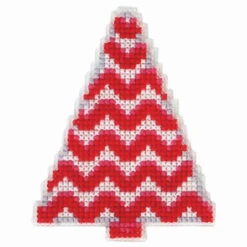 Herrschners Peppermint Christmas Ornaments Counted Cross-Stitch Kit -Eurographics || Diamond Dotz || Eeboo Store 570632 3 77054.1693467474