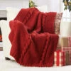 Herrschners Chunky Christmas Throw Knit Kit