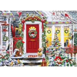 Vermont Christmas Company Winter Welcome Jigsaw Puzzle