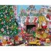 White Mountain Christmas Toys Jigsaw Puzzle