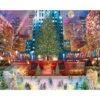 White Mountain Rockefeller Christmas Jigsaw Puzzle