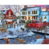 White Mountain Christmas On The Farm Jigsaw Puzzle