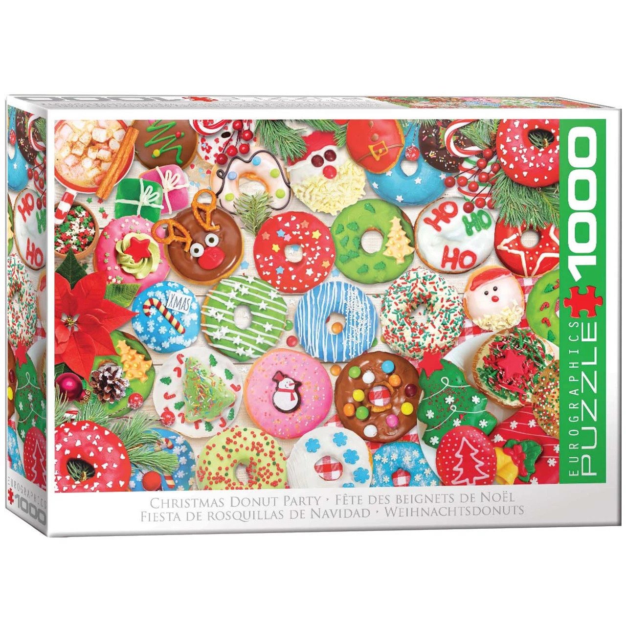 Eurographics Christmas Donuts Jigsaw Puzzle 2 Eurographics Christmas Donuts Jigsaw Puzzle - Image 2