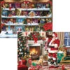 Eurographics Christmas Stories & Santa's Best Friend, Set Of 2 Jigsaw Puzzle